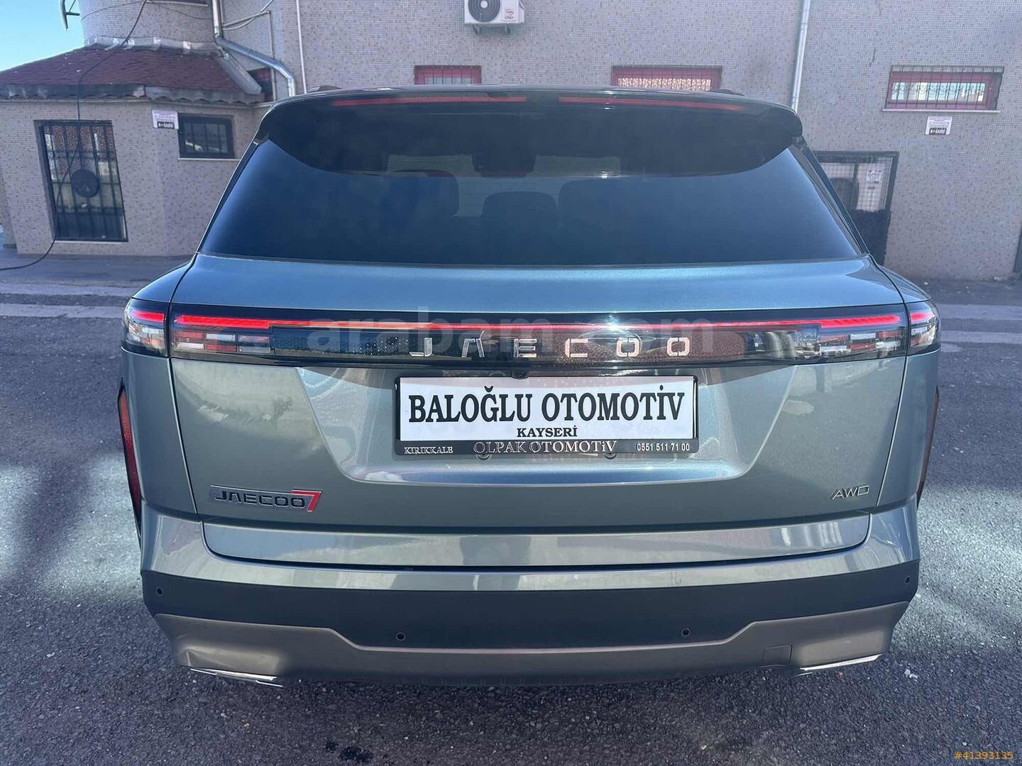 Galeriden Jaecoo J7 1.6 Evolve 2024 Model Kayseri 21.950 km Gri 5