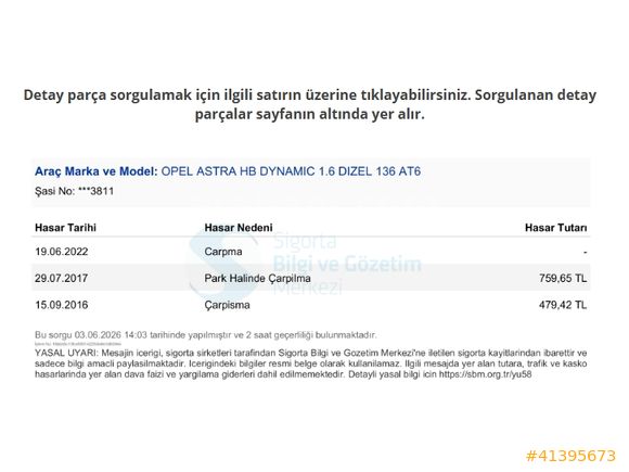 OTOSTORE'DAN Astra 1.6 CDTI Dynamic Otomatik Sunroof'lu 2016