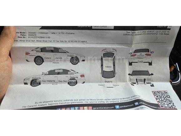 1.6 TDi Exclusive 2011 Model