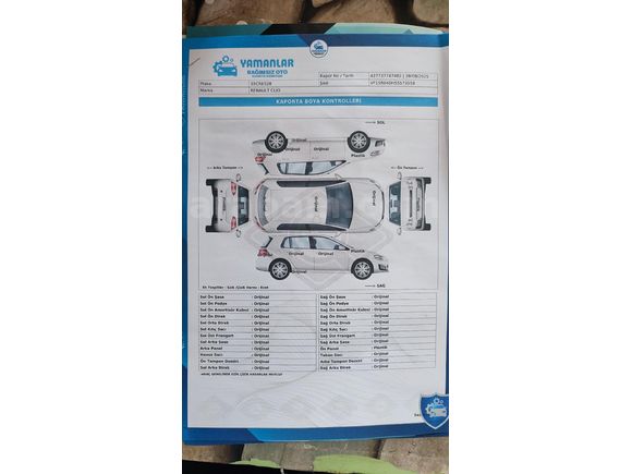 Sahibinden Renault Clio 1.5 dCi Touch 2016 Model