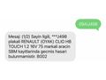 Sahibinden Renault Clio 1.2 Touch 2012 Model 