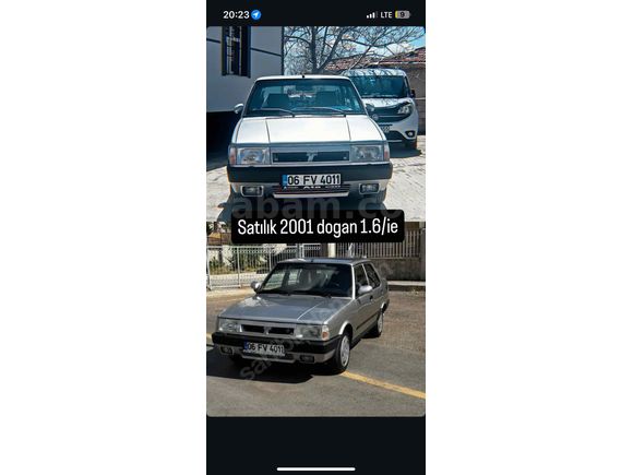 Sahibinden Tofaş Doğan 1.6 ie 2001 Model 