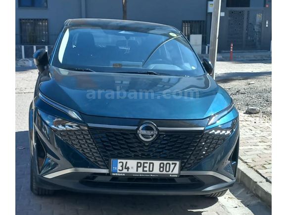 lansman rengi Sahibinden Nissan Qashqai 1.3 DIG-T Design Pack 2025 Model  6.250 km Yeşil (metalik)