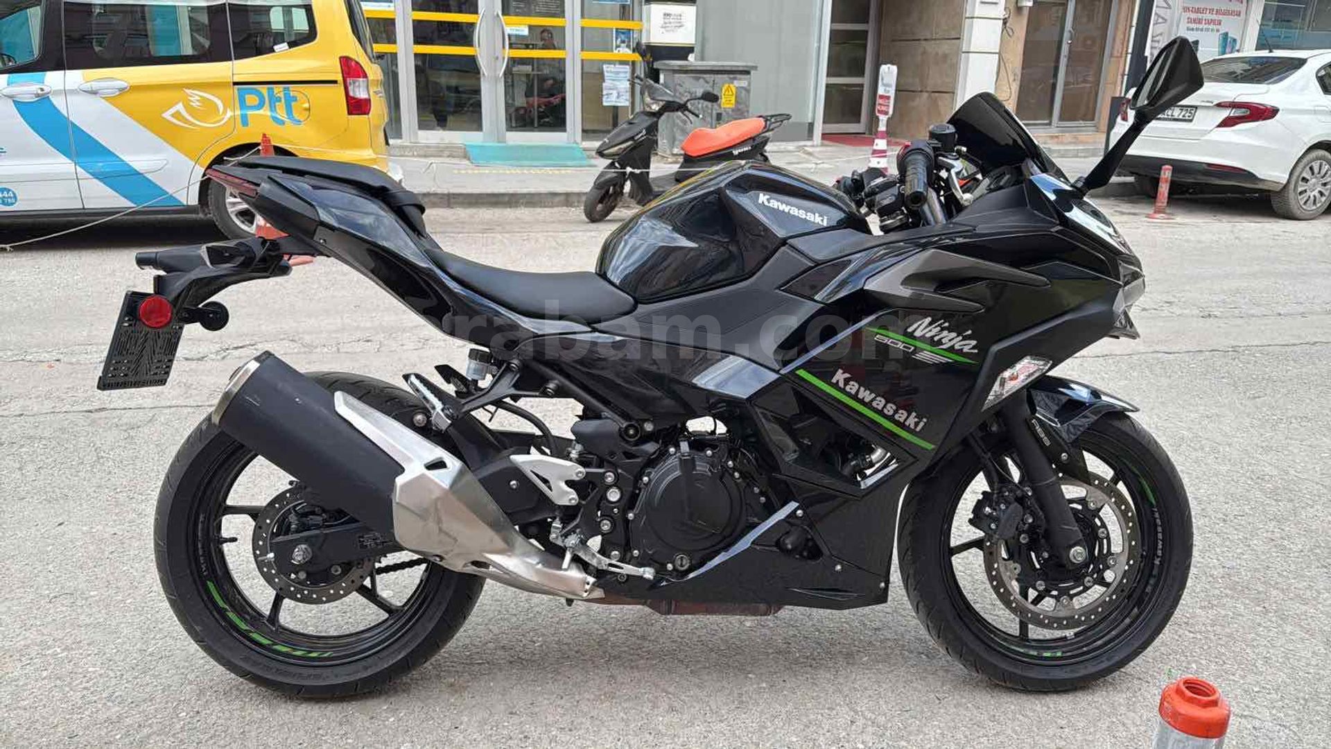 ひがし様1 Sahibinden Kawasaki Ninja 500 2024 Model Tokat 7.700 km Siyah