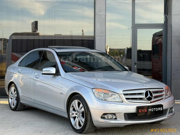 ENS/ MERCEDES C180 DEĞİŞENSİZ"99.000"KM SERVİS BAKIMLI SUNROOF