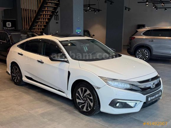 YÜCEYURT 2016 HONDA CİVİC 1.6İ VTEC ECO EXECUTİVE 156.000KM SNRF