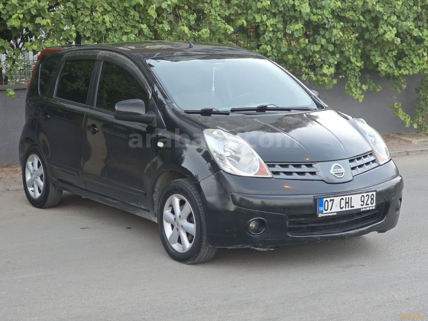 Galeriden Nissan Note 1.6 Tekna 2006 Model Antalya 190.800 km Siyah 4