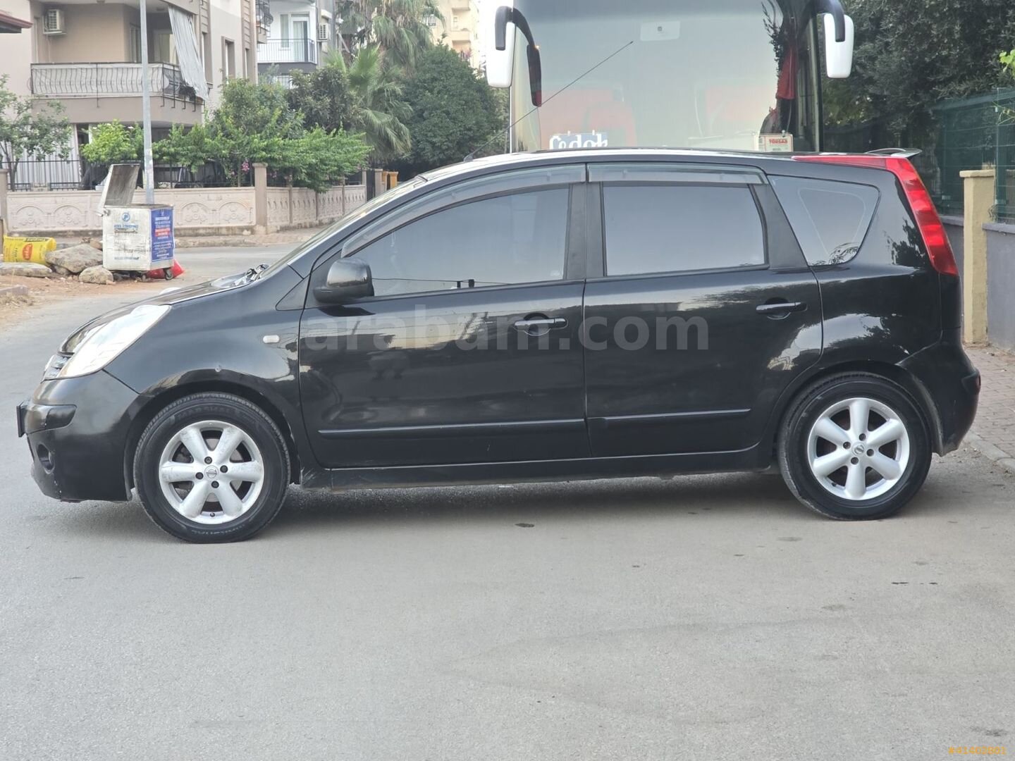 Galeriden Nissan Note 1.6 Tekna 2006 Model Antalya 190.800 km Siyah 7