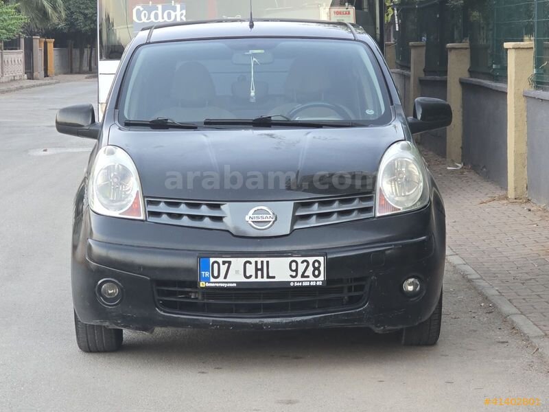 Galeriden Nissan Note 1.6 Tekna 2006 Model Antalya 190.800 km Siyah