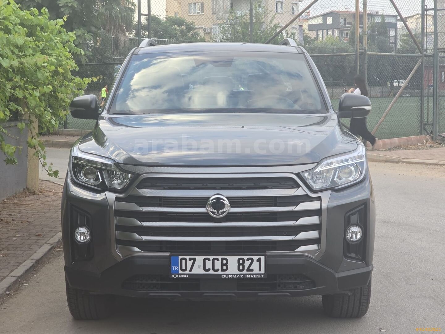 Galeriden KGM SsangYong Musso Grand 2.2 D Platinum Plus 2025 Model Antalya 13.000 km Gri 7
