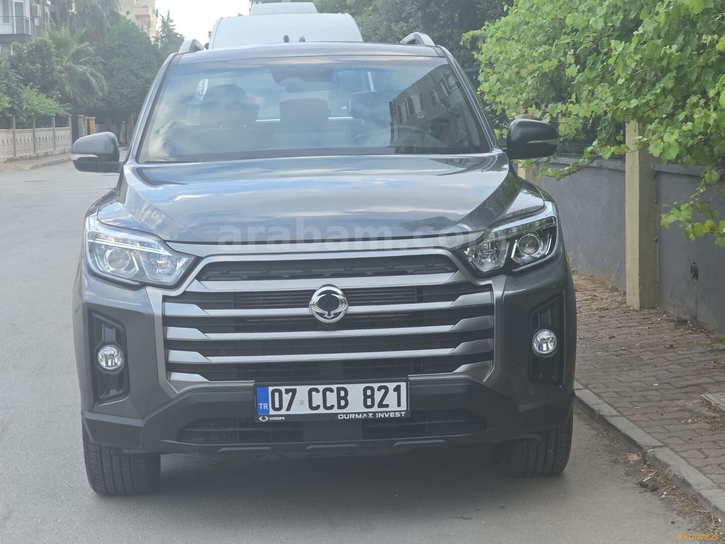 Galeriden KGM SsangYong Musso Grand 2.2 D Platinum Plus 2025 Model Antalya 13.000 km Gri 3