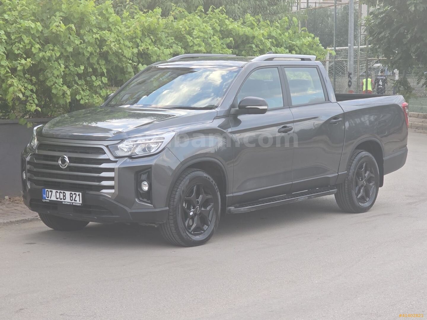 Galeriden KGM SsangYong Musso Grand 2.2 D Platinum Plus 2025 Model Antalya 13.000 km Gri 2