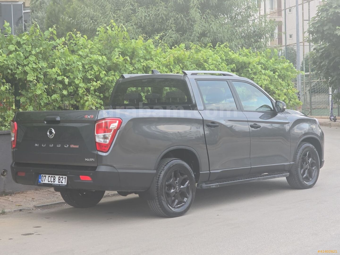 Galeriden KGM SsangYong Musso Grand 2.2 D Platinum Plus 2025 Model Antalya 13.000 km Gri 4