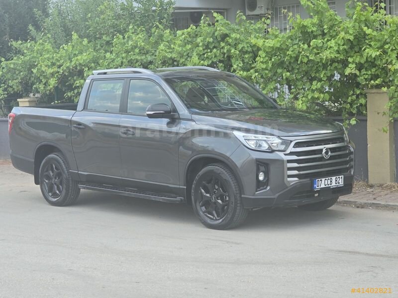 Galeriden KGM SsangYong Musso Grand 2.2 D Platinum Plus 2025 Model Antalya 13.000 km Gri