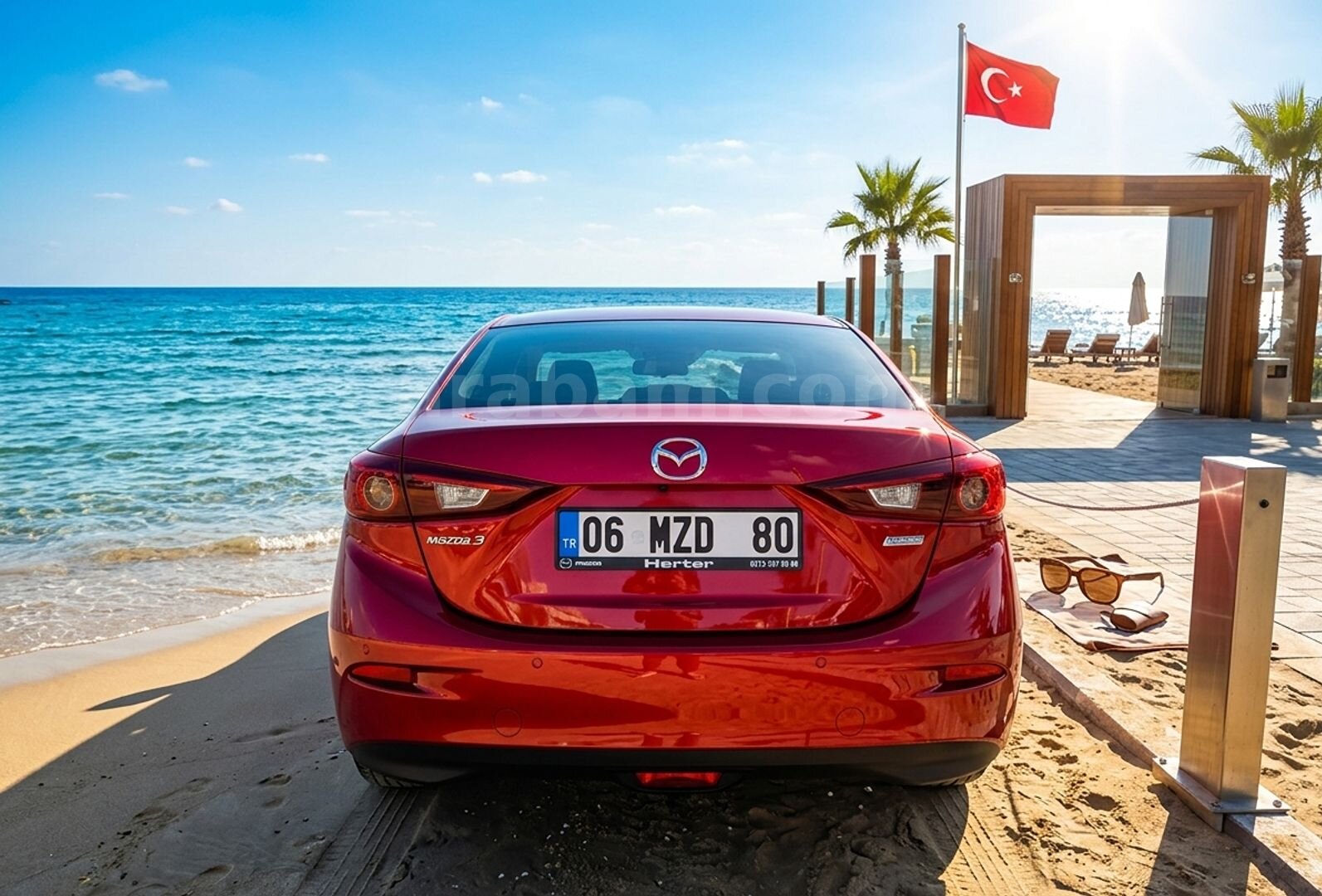 Özel plakalı Mazda 3 1.5 SkyActive-G Power 2015 4
