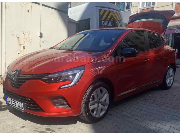 Sahibinden Renault Clio 1.0 TCe Touch 2021 Model  38.500 km Kırmızı