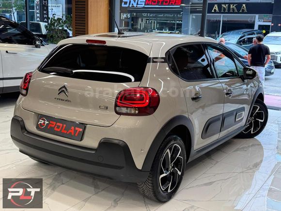 POLATTAN 2020 MODEL CITROEN C3 1.2 PURETECH SHİNE SENETLİ SATIŞ