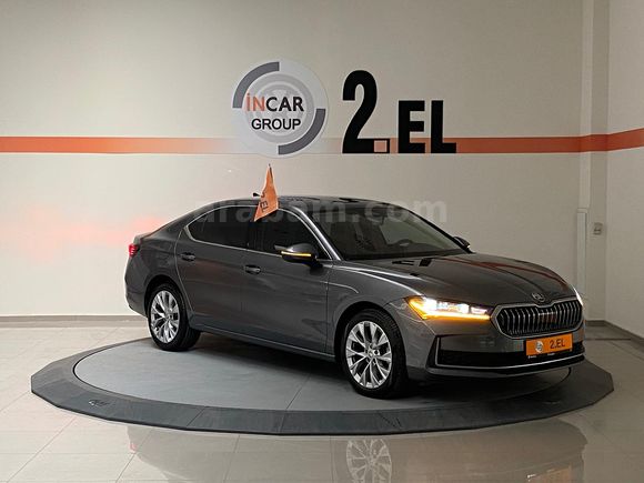 İNCAR GROUPTAN /2025 SKODA SÜPER B 1.5MHEV PRESTİGE / HATASIZ
