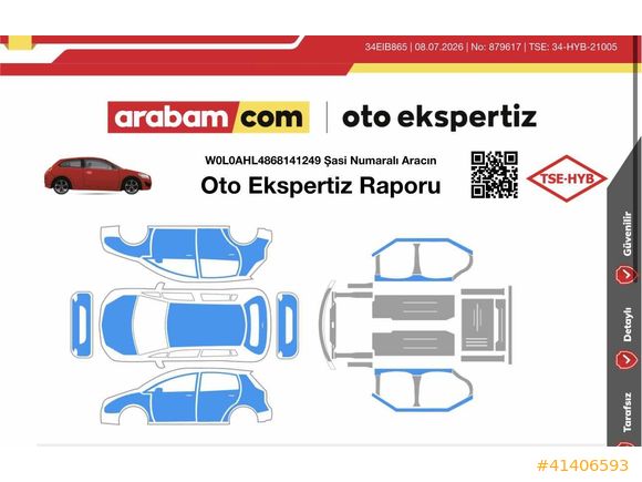 B&A MOTORSDAN 2006 MODEL OPEL ASTRA 1.3 CDTI KLİMA 6 İLERİ
