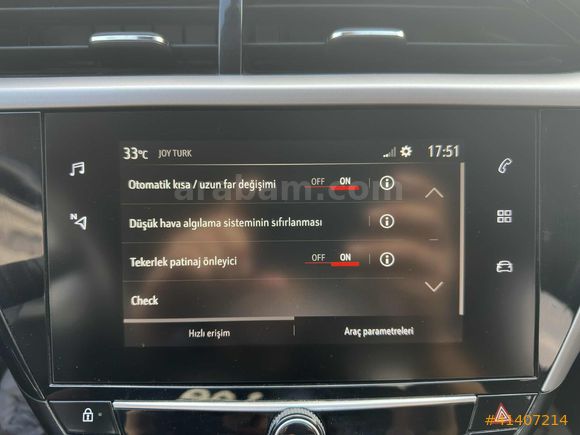 AYDIN AUTODAN 2020 OPEL CORSA ELEGANS ÖZEL SERİ 2 PARCA BOYALI