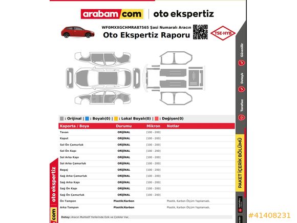 ÇAĞLAYAN OTOMOTİV'DEN"HATASIZ "2024 FOCUS 1.5 TDCİ TİTANİUM STİL