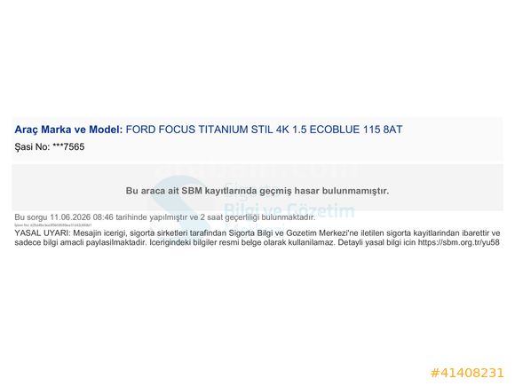 ÇAĞLAYAN OTOMOTİV'DEN"HATASIZ "2024 FOCUS 1.5 TDCİ TİTANİUM STİL