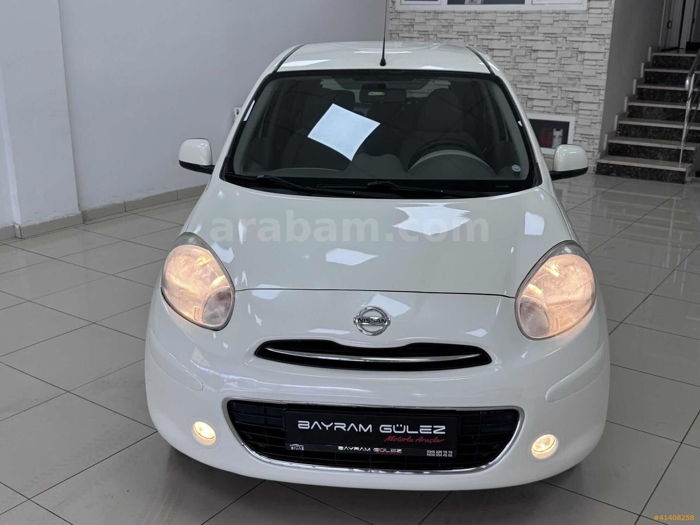 Galeriden Nissan Micra 1.2 Puzzle 2013 Model Sivas 131.300 km Beyaz 4