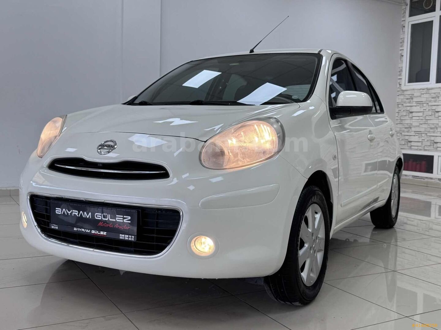 Galeriden Nissan Micra 1.2 Puzzle 2013 Model Sivas 131.300 km Beyaz 3