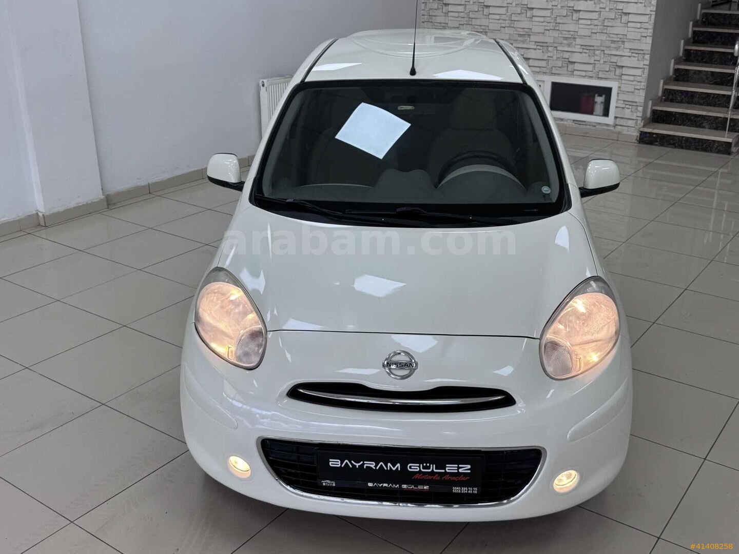 Galeriden Nissan Micra 1.2 Puzzle 2013 Model Sivas 131.300 km Beyaz 6