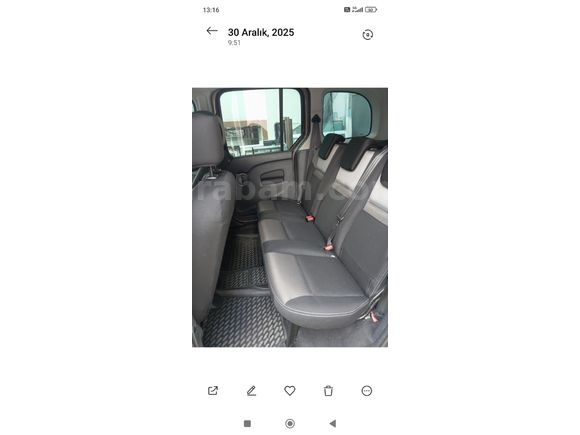 Sahibinden Renault Kangoo Multix 1.5 dCi Exclusive 2019 Model