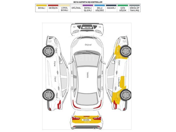 KLİMALI FORD ESCORT 1.6 16 VALF ZETEC MOTOR