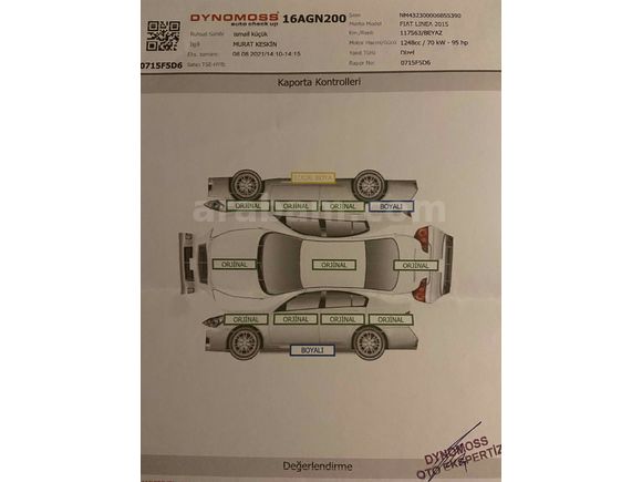 Sahibinden Fiat Linea 1.3 Multijet 