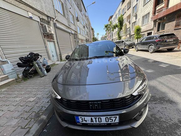 Sahibinden Fiat Egea 1.4 Fire Limited 2025 Model  17500 km Gri (metalik)