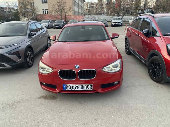 Sahibinden BMW 1 Serisi 116d ED EfficientDynamics 2014 Model Ankara 183000 km Kırmızı