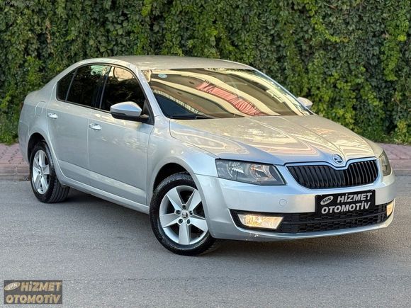 MASRAFSIZ 2014 MODEL SKODA OCTAVİA 1.6TDİ OPTİMAL SERVİS BAKIMLI