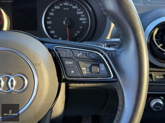 BEF MOTORS 2019 AUDİ A3 30 TFSI DYNAMİC CAM TAVAN DEĞİŞENSİZ