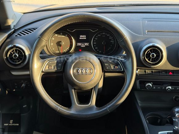BEF MOTORS 2019 AUDİ A3 30 TFSI DYNAMİC CAM TAVAN DEĞİŞENSİZ