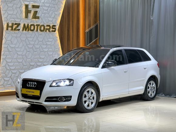 HZ MOTORS 2009 AUDİ A3 CAM TAVAN,DERİ DÖŞEME,KOLTUK IST.OTOMATİK