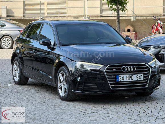 BORZ MOTOR'DAN %0,99 KREDİ 2016 AUDİ A3 30TFSİ OTO+DYNMC STRONİC