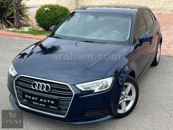 2017 AUDİ A3 SPORTBACK DYNAMIC HATASIZ BOYASIZ KREDİ/VADE/TAKAS