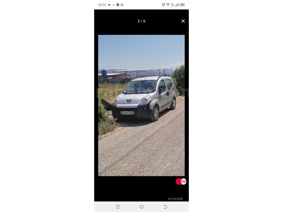 Sahibinden Peugeot Bipper 1.4 HDI Comfort Plus 2011 Model