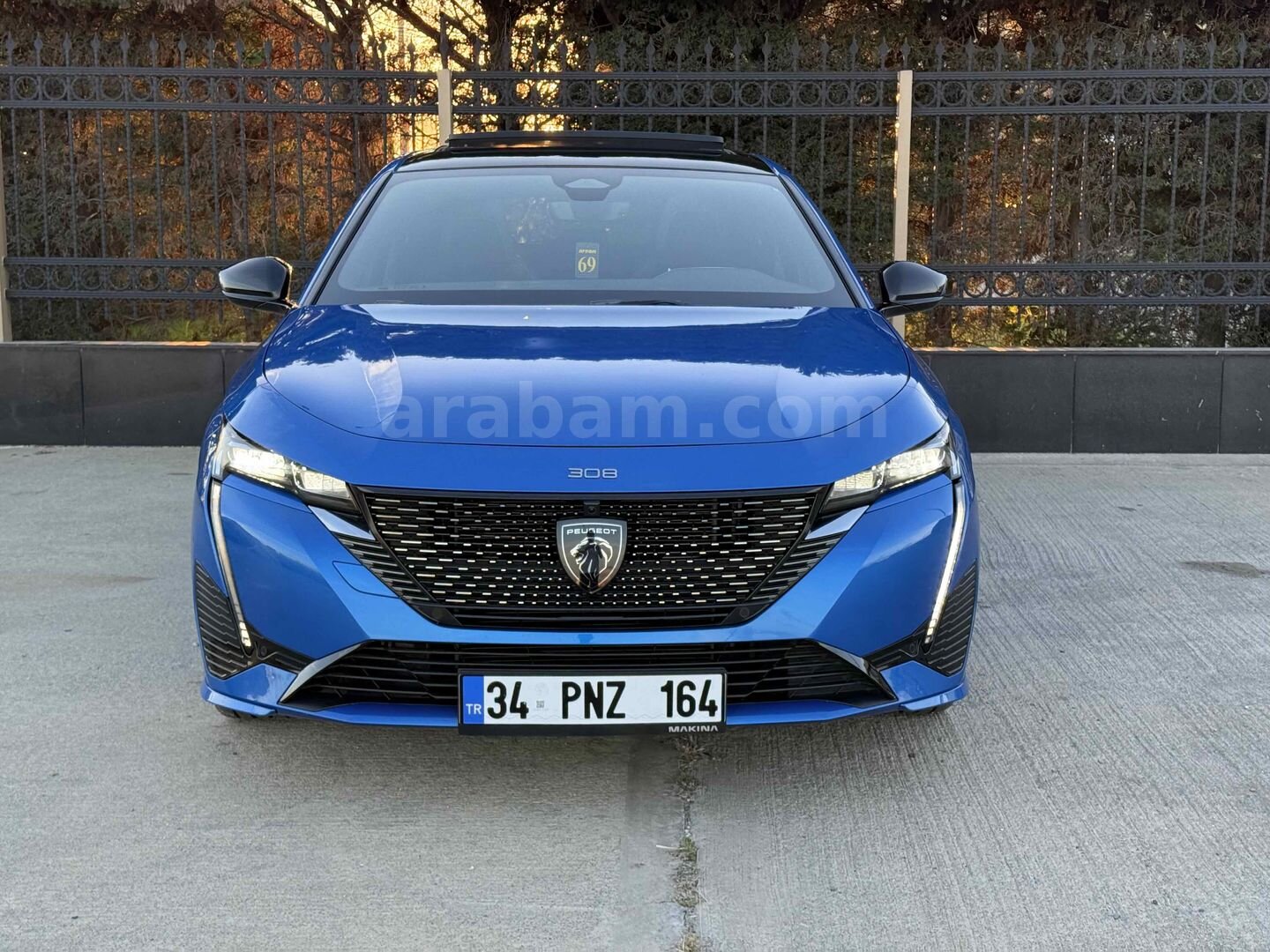 Galeriden Peugeot 308 1.2 PureTech GT 2023 Model İstanbul 48.000 km Mavi 5