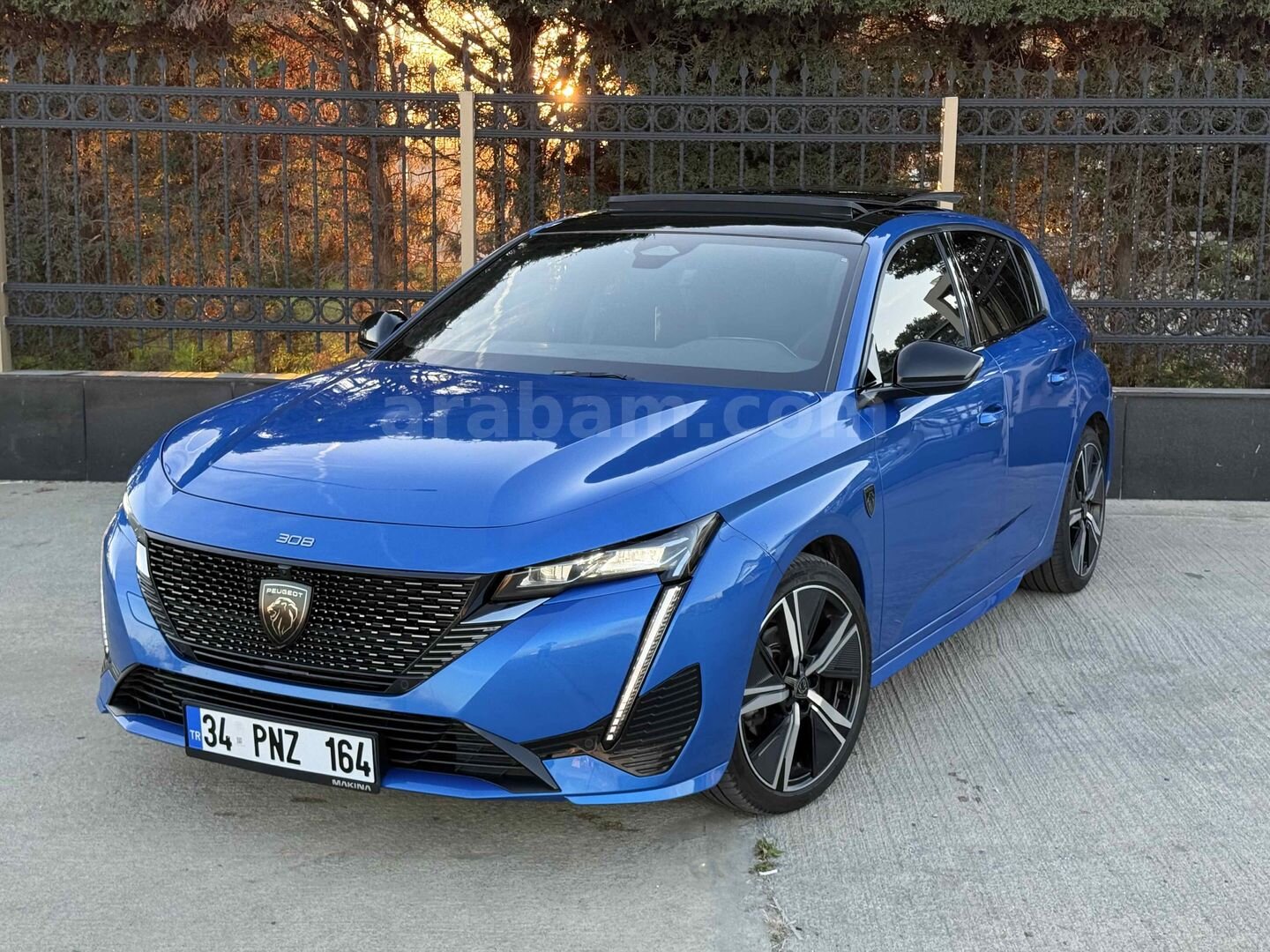 Galeriden Peugeot 308 1.2 PureTech GT 2023 Model İstanbul 48.000 km Mavi 4