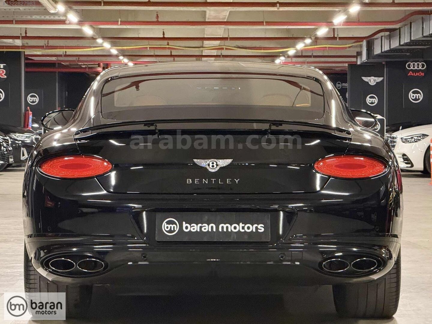Galeriden Bentley Continental GT 2023 Model İstanbul 9.675 km Siyah 6