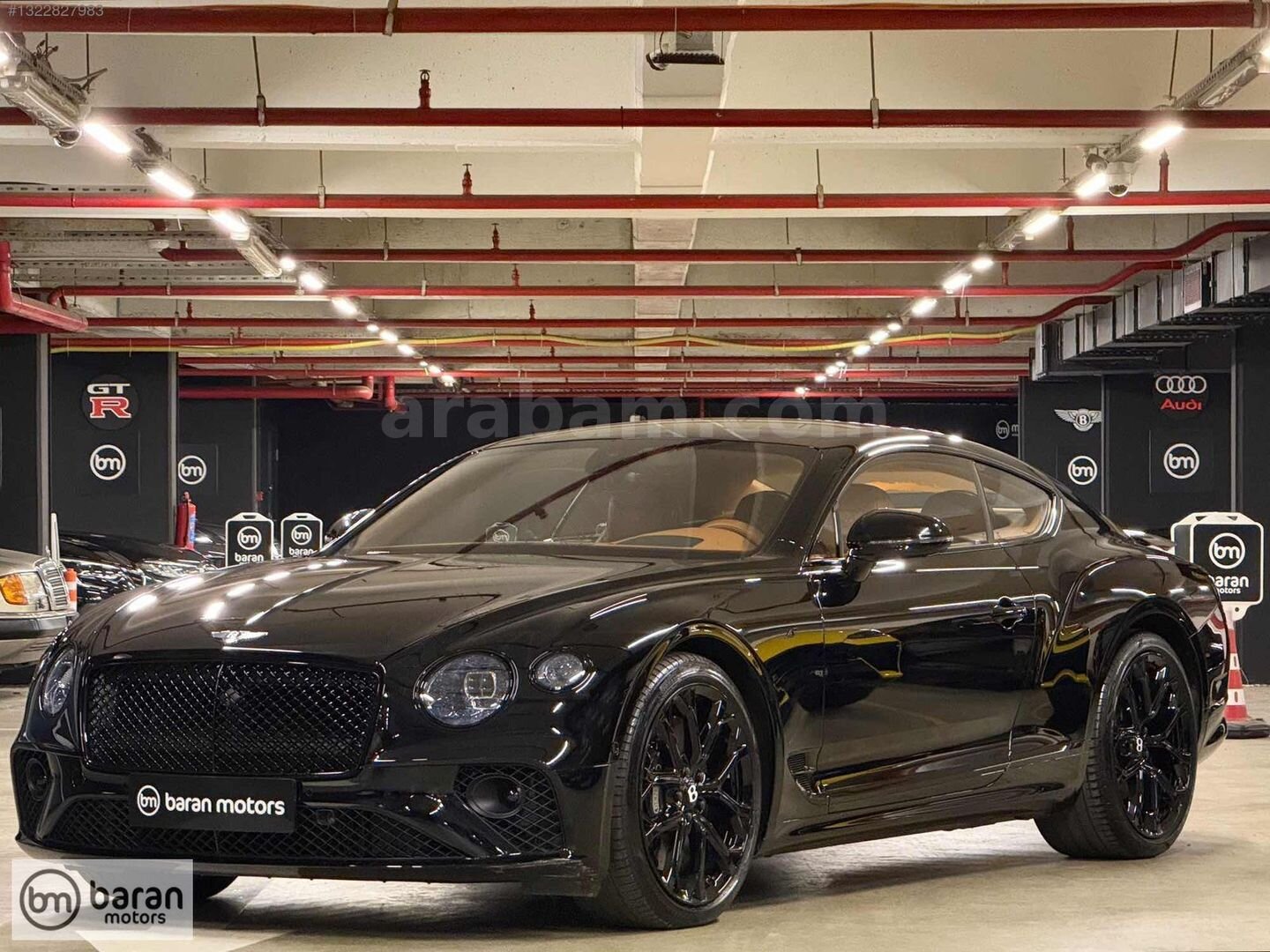 Galeriden Bentley Continental GT 2023 Model İstanbul 9.675 km Siyah 2