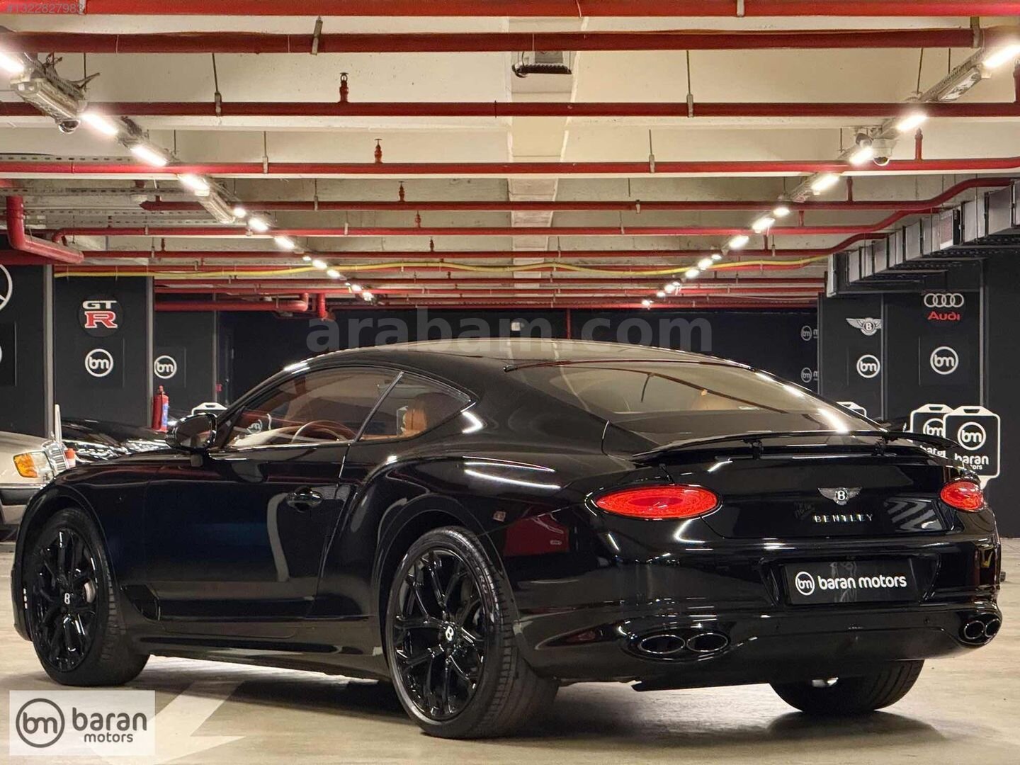 Galeriden Bentley Continental GT 2023 Model İstanbul 9.675 km Siyah 4