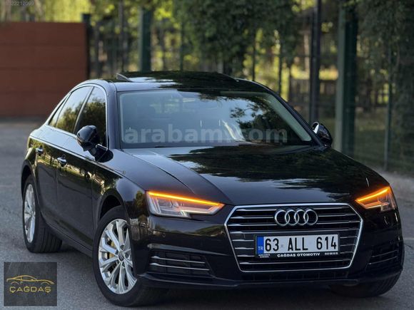 2017 HATSZ AUDİ A4 2.0TDİ DESİGN İÇİ BEJ+MATRİX+SUNROOF+K.ISITM