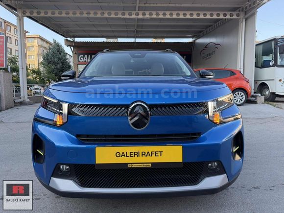 BOYASIZ+4.100 KM+2025 CİTROEN E-C3 MAX+ŞERİT+KABLOSUZ ŞARJ+113HP