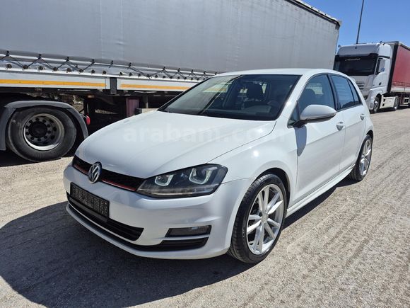 Sahibinden Volkswagen Golf 1.6 TDi BlueMotion Midline Plus 2015 Model  241.000 km Beyaz