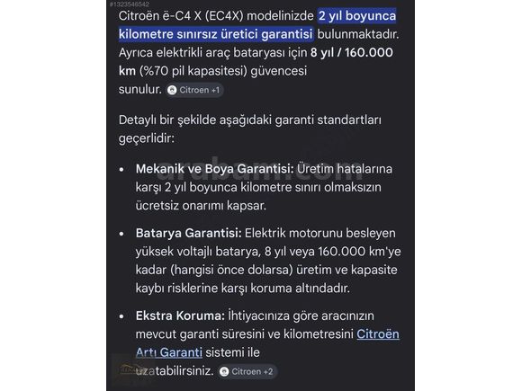 "2025"EC4X-MAX-UZUN MENZİL BOYASIZ*TRAMERSİZ*KIŞPKT*12TKST